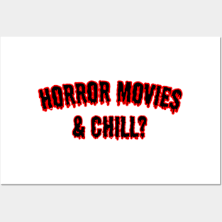 Horror Movies & Chill? Posters and Art